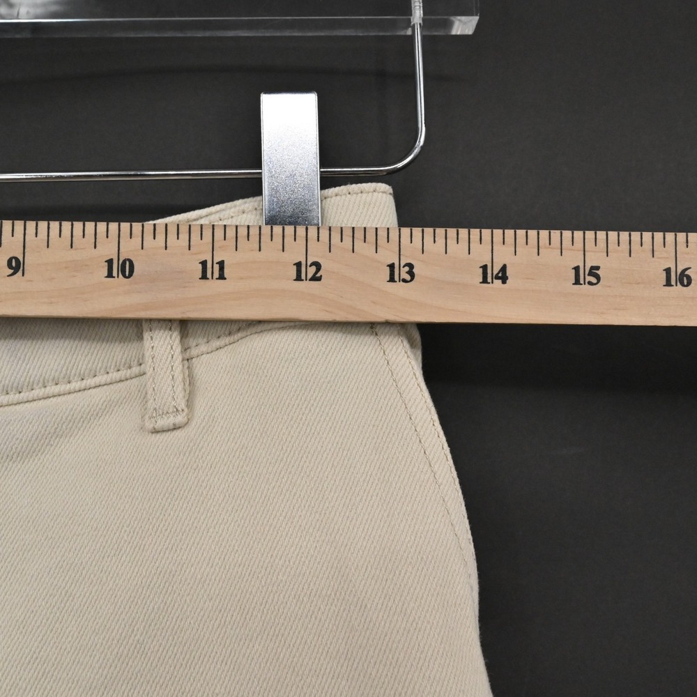 Aritzia‎ Womens Wilfred Free Modern Cargo Pants Size 0 High Rise Tapered Cream - Picture 3 of 14